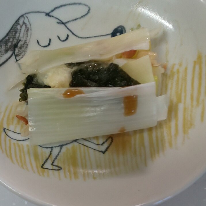 焼きねぎ☆大根☆のりチーズ